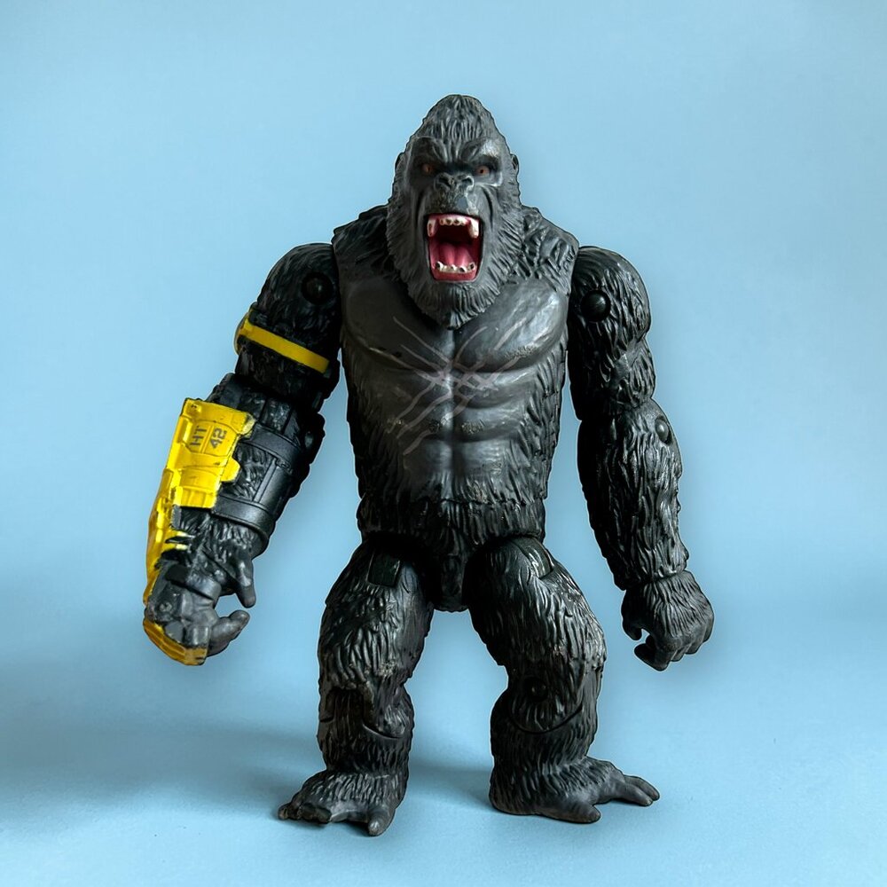 Godzilla x Kong King Kong 6" Action Figure w/ B.E.A.S.T. Glove Loose Playmates